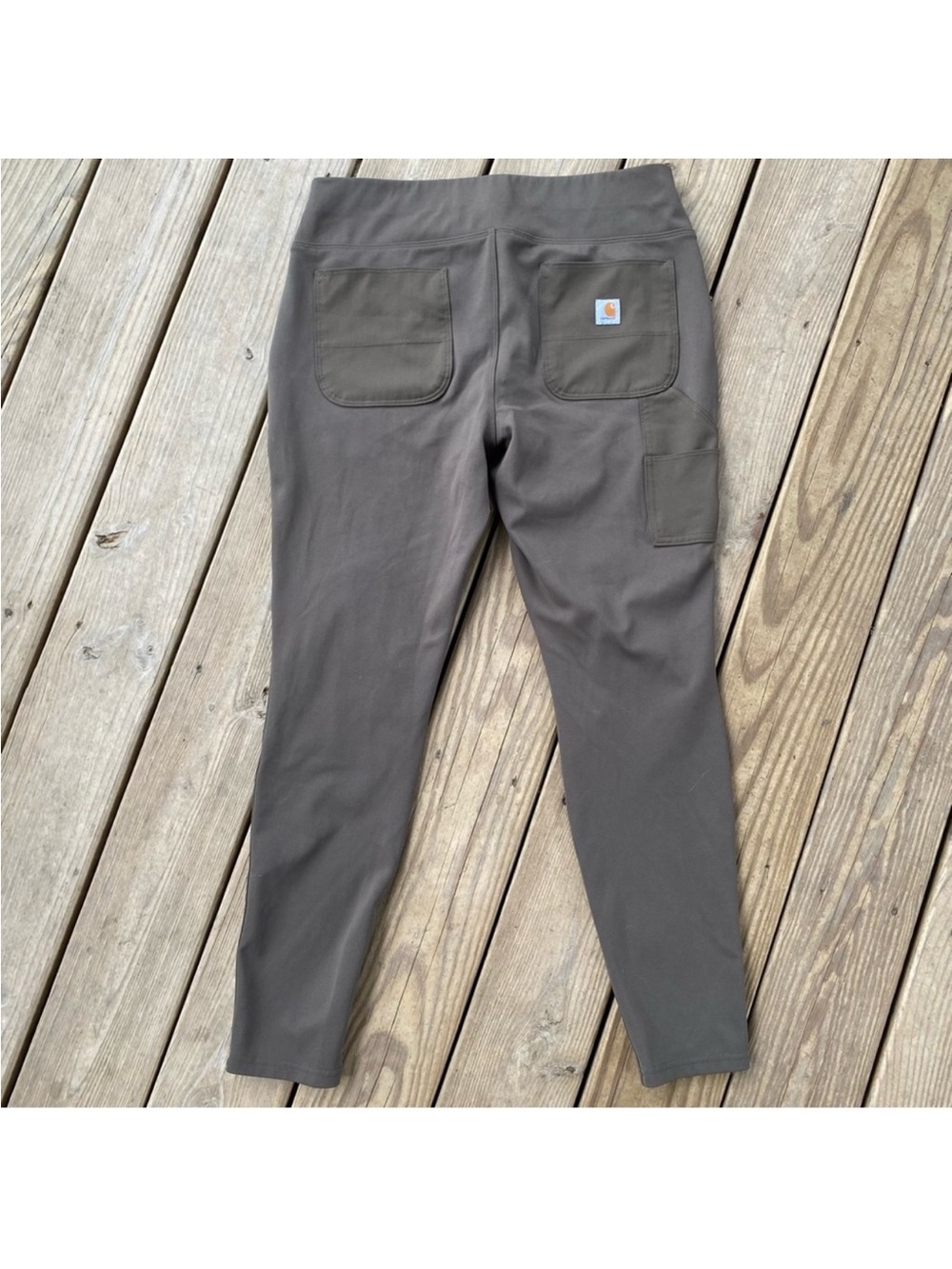 Carhartt Force Utility Knit Legging Dark Coffee L 12 14 - Picture 4 of 12
